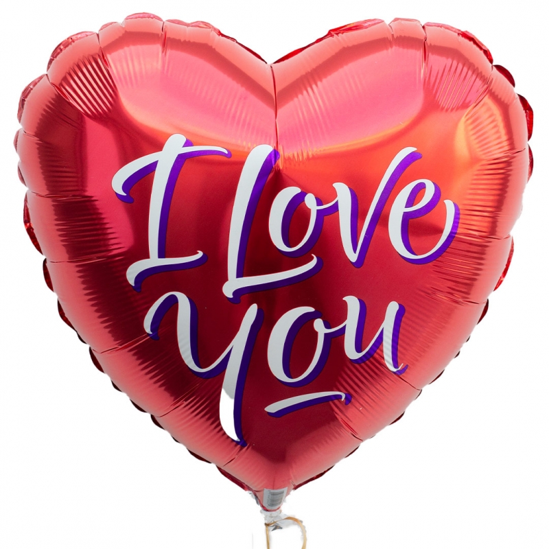 Love Balloon to enhance the beauty of your lovely floral anniversary