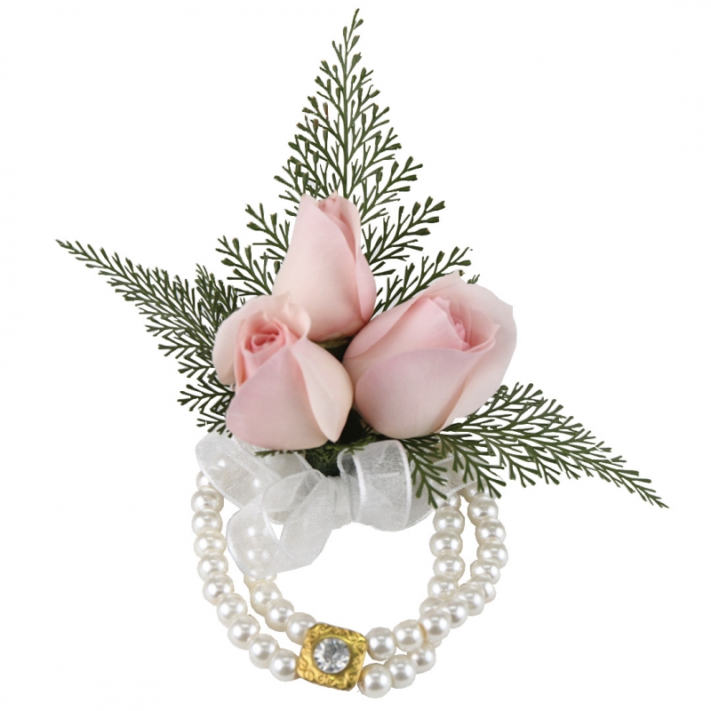 Corsage de mini rosa