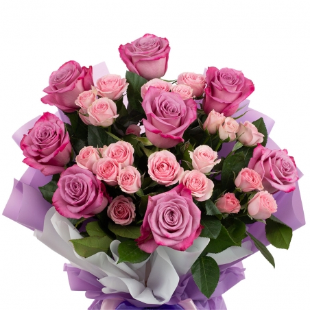 Vardebi Bouquet. The Perfect Floral Arrangement. Home Delivery TODAY.