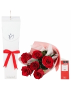 Caja con Rosas Lima - Arreglos en Caja para Regalar con Delivery Lima