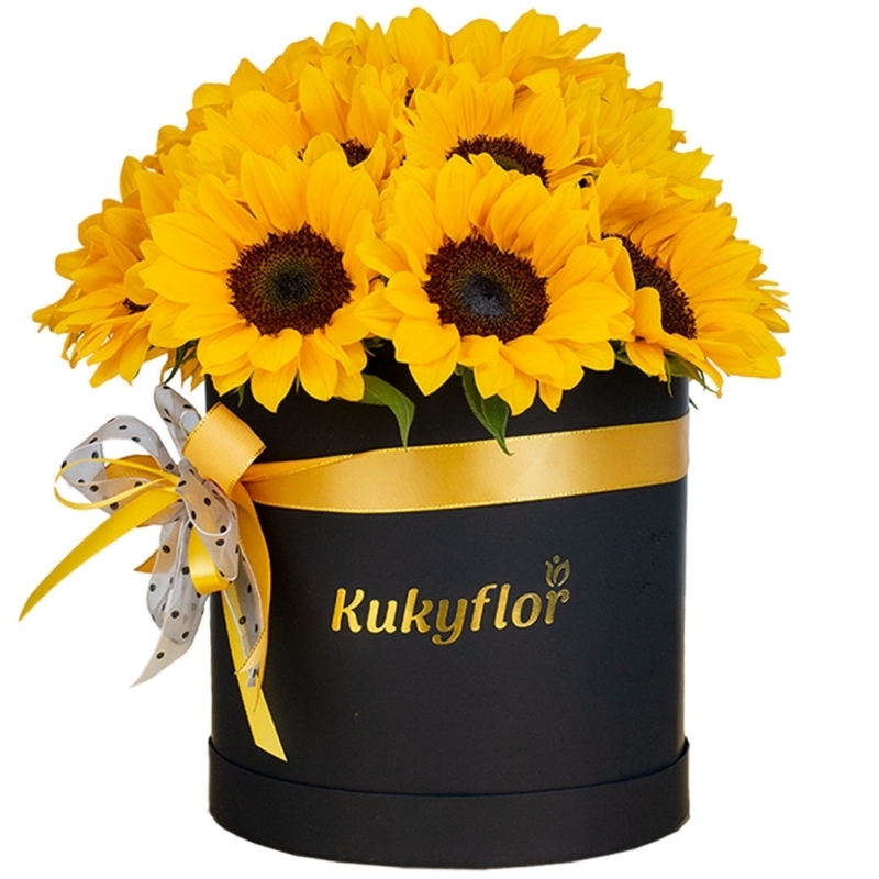 Box of Sunflowers