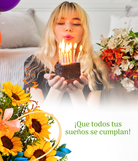 Arreglos florales para cumpleaños