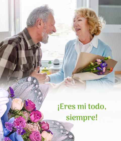 Flores para aniversario de novios y casados