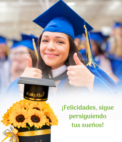 flores para graduacion