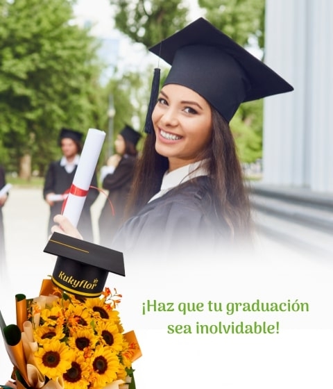 flores para graduacion